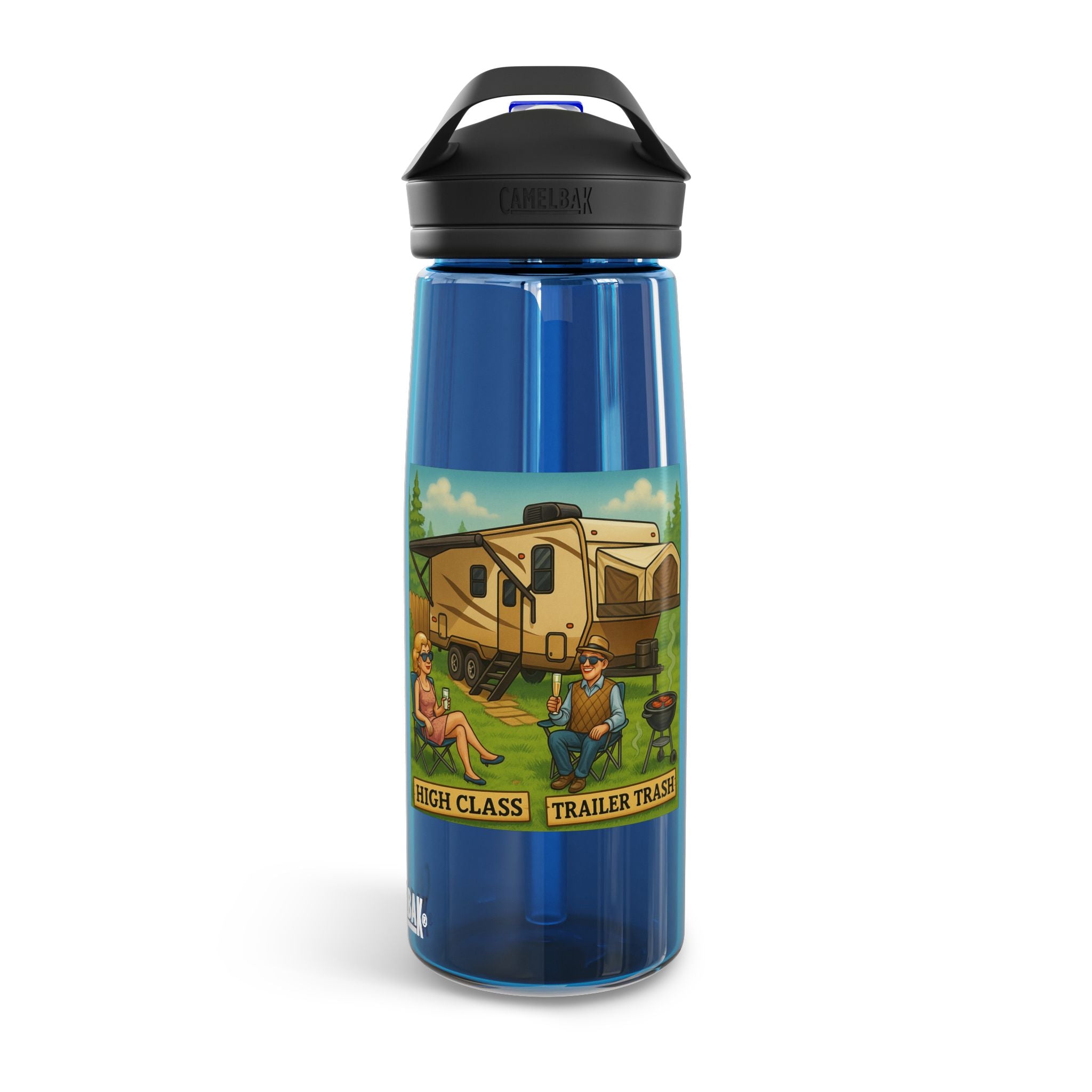 High Class Trailer Trash Water Bottle