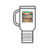 Travel Mug - Home is Where You Park It Funny Cartoon Design