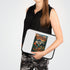 Camping Family Laptop Sleeve, Nature Themed Sleeve, Outdoor Adventure Case, Gifts for Campers, Family Reunion Accessory