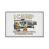 Funny Camping Floor Mat - "I Camp Because Punching People Is Frowned Upon"