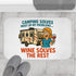 Wine-Themed Bath Mat for Campers, Funny Bath Mat, Camping Accessories, Gift for RV Lovers, Relaxing Home Decor