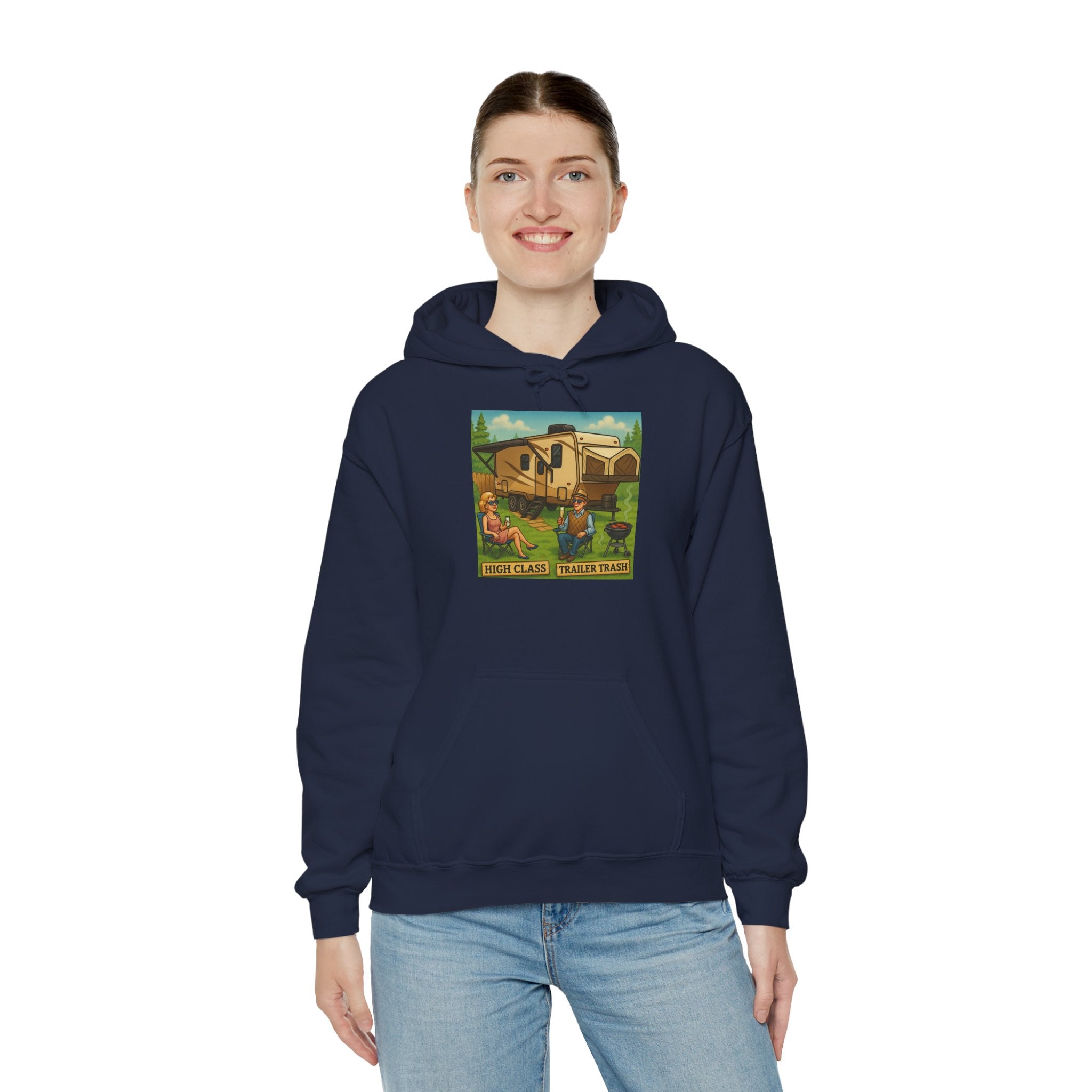 Italian Farm Scene Hoodie – Cozy Unisex Heavy Blend Sweatshirt