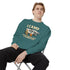 I Camp Unisex Garment-Dyed Sweatshirt - Cozy Camping Apparel for Outdoor Lovers