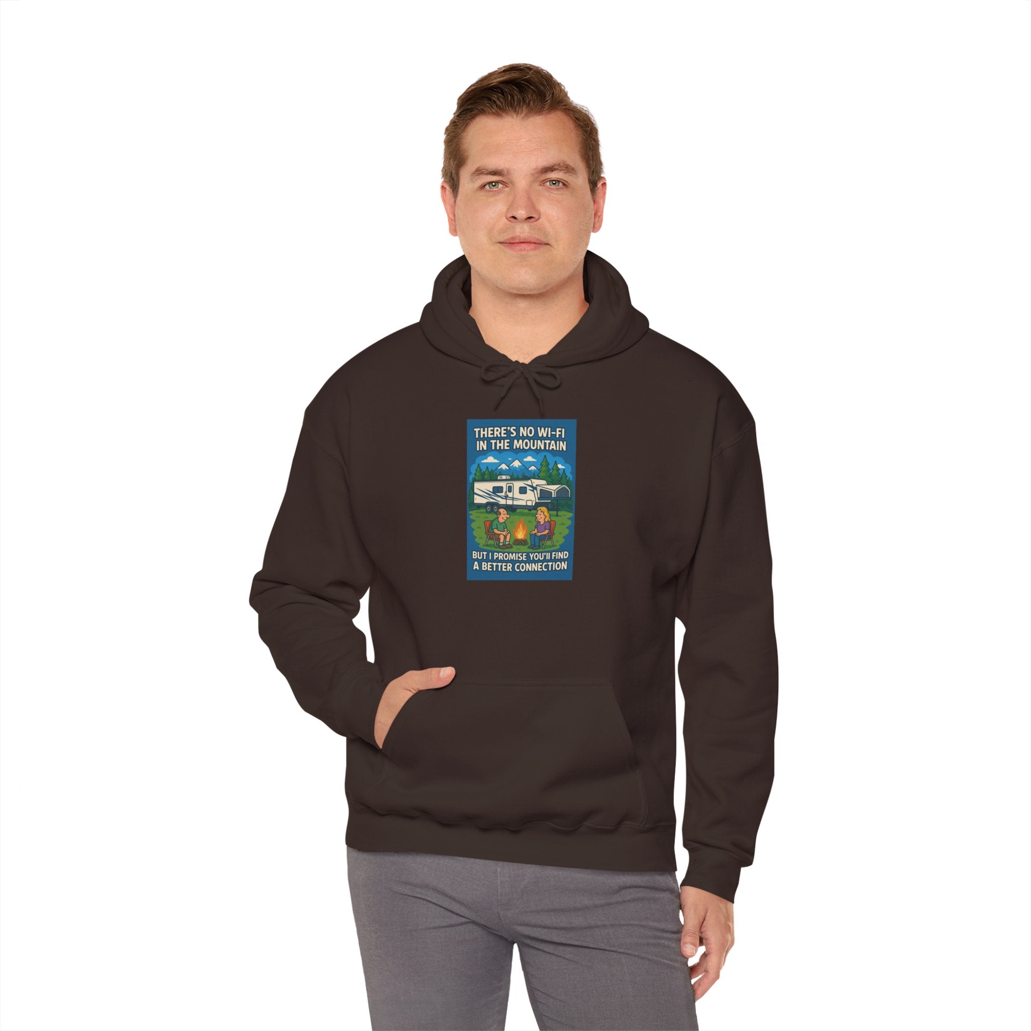 Mountain Connection Unisex Hooded Sweatshirt | Cozy Gift for Nature Lovers | Perfect for Camping, Hiking, Outdoor Adventures, and [...]