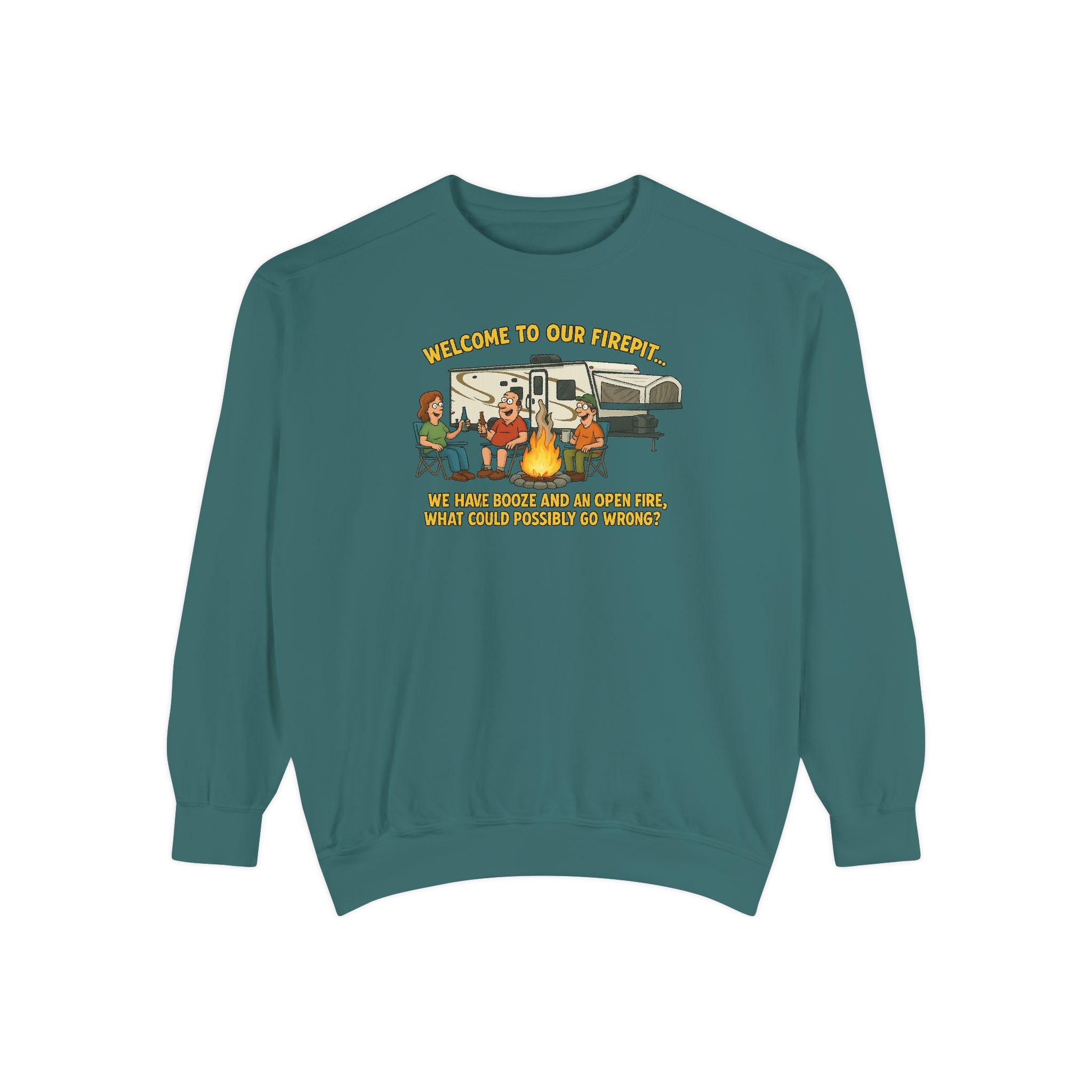 Welcome to Our Family Sweatshirt, Cozy Unisex Top, Family Gathering Apparel, Fun Gift for Friends, Casual Wear for All Occasions