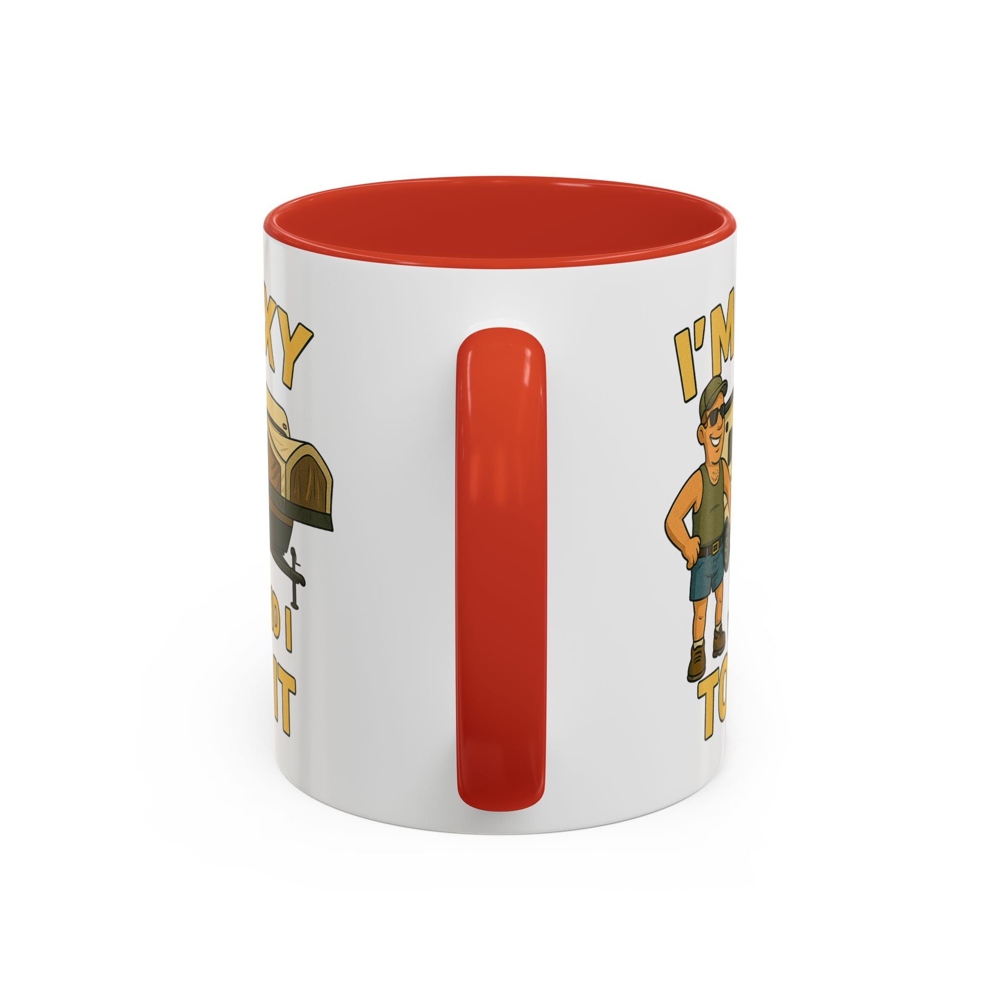 Playful Camping Mug, Funny Coffee Cup, Camper Gift, RV Lover's Accessory, Outdoor Adventure Mug