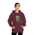 Camping Forecast Graphic Hoodie, Unisex Heavy Blend Sweatshirt, Outdoor Apparel, Weekend Getaway Gift, Nature Lover Clothing