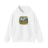 Campfire Adventure Hoodie with Retro Design, Cozy Gift for Outdoor Lovers, Perfect for Camping, Road Trips, and Casual Wear
