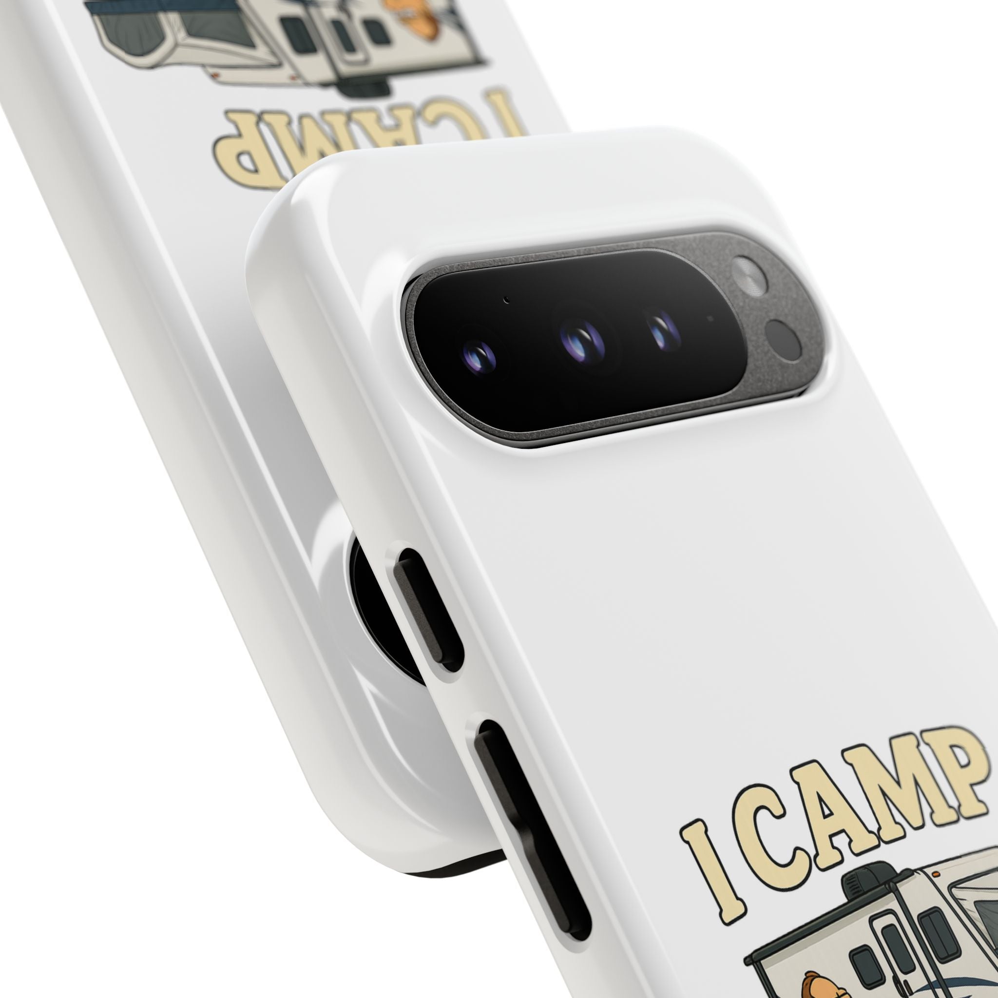 Camping Phone Case - I Camp Because Punching People is Frowned Upon