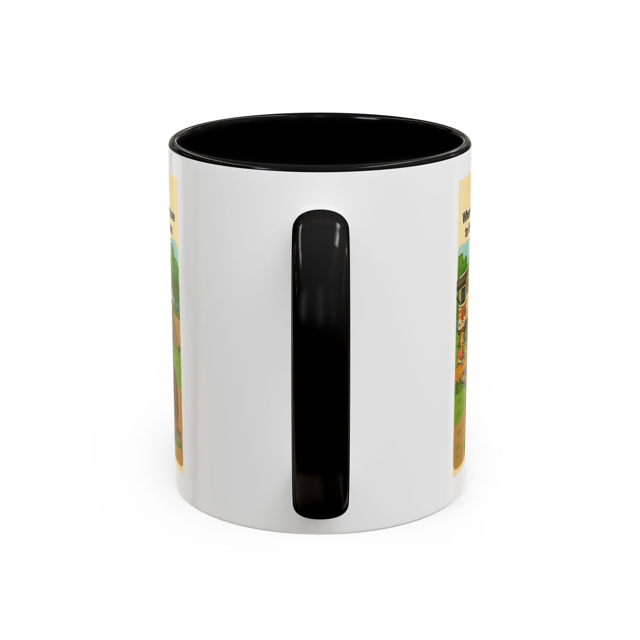 Camping Humor Coffee Mug, Hilarious Campfire Gift, Funny Mug for Outdoors Lovers, Adventure Lover's Coffee Cup, Unique Camping Present