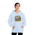 Campfire Adventure Hoodie with Retro Design, Cozy Gift for Outdoor Lovers, Perfect for Camping, Road Trips, and Casual Wear