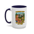 Donating Blood Coffee Mug with Fun Cartoon Design, Unique Gift for Nurses, Healthcare Workers, Humorous Office Mug, Blood Donation Awareness