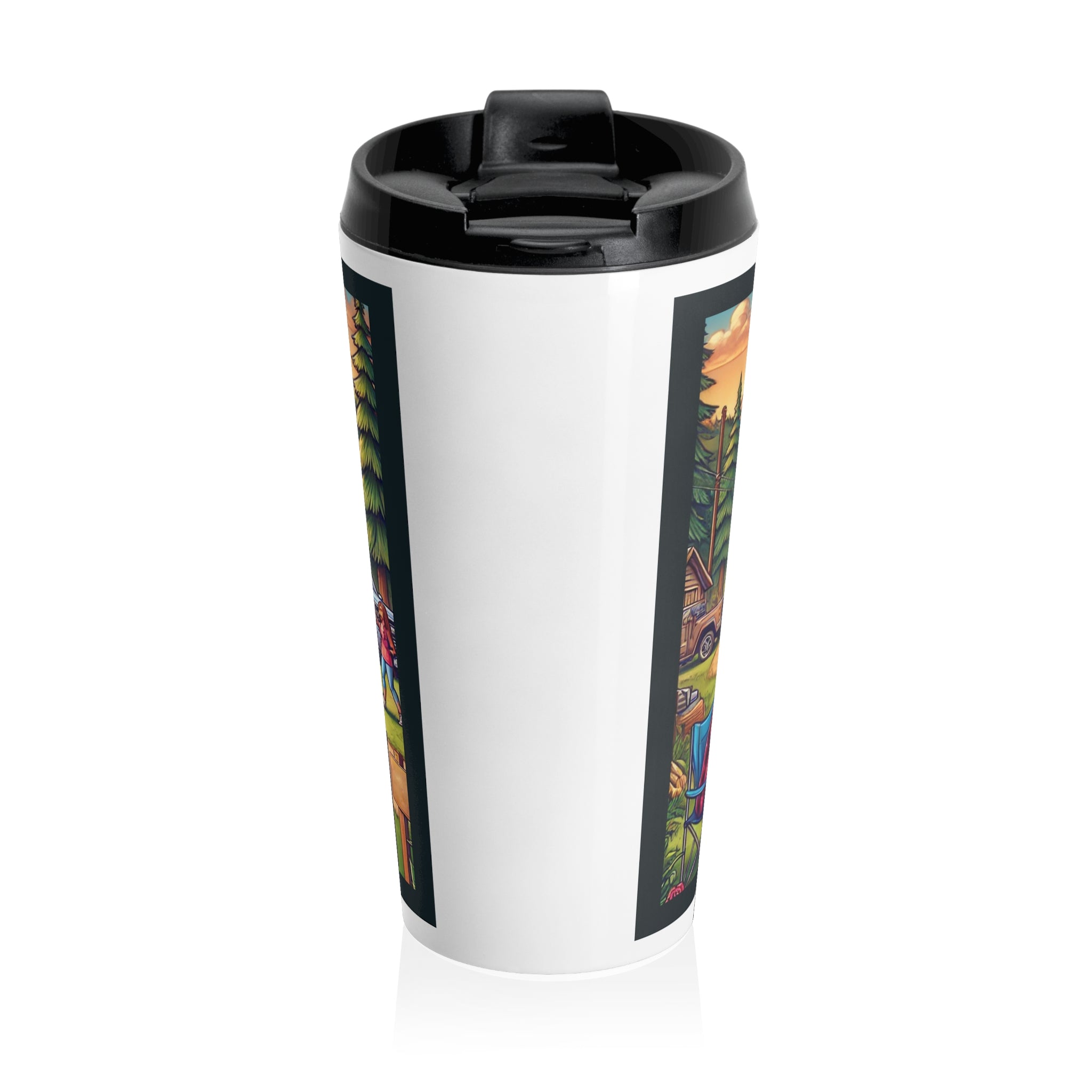 Travel Mug - Mountain No Wi-Fi Connection Stainless Steel Mug