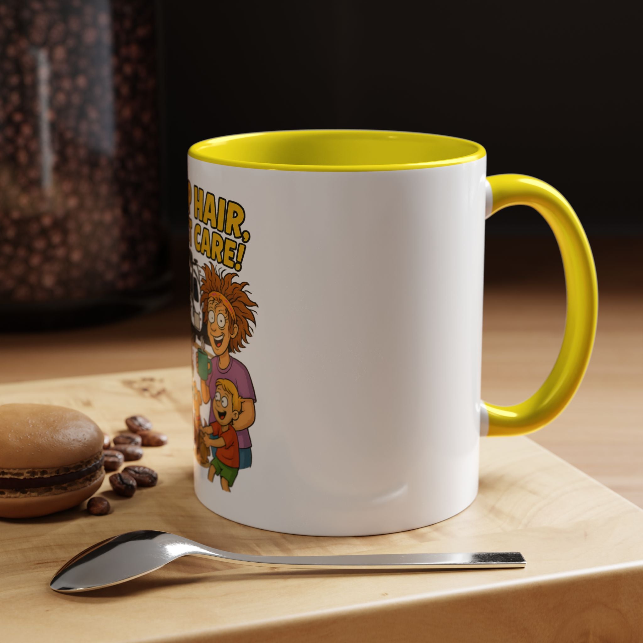 Camp Hair Coffee Mug, Funny Mug for Campers, Outdoor Lover Gift, Family Camping Mug, Humorous Coffee Cup