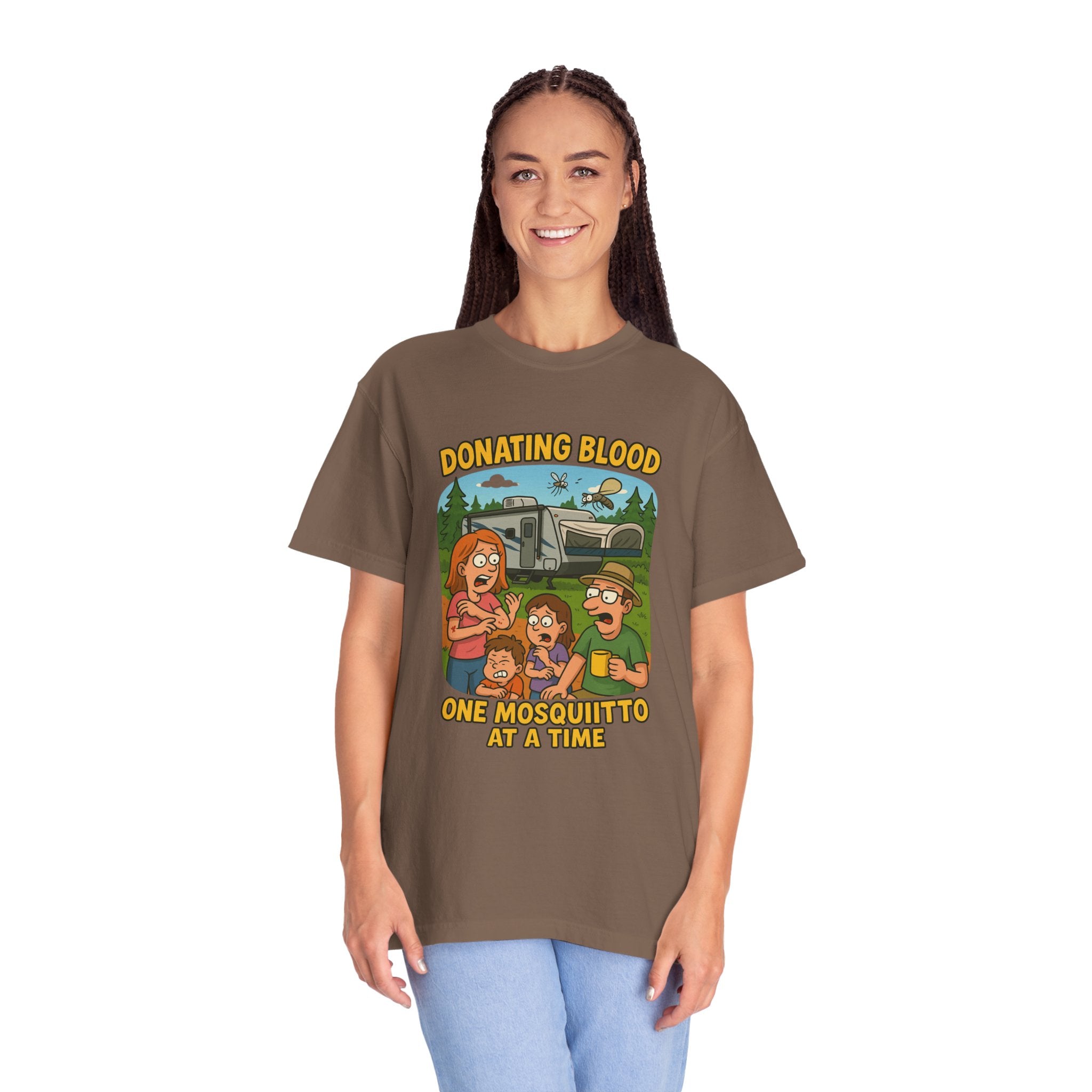 Playful Donation Humor Tee for Blood Donors, Perfect for Fundraisers, Special Events, Gifts, and Everyday Wear