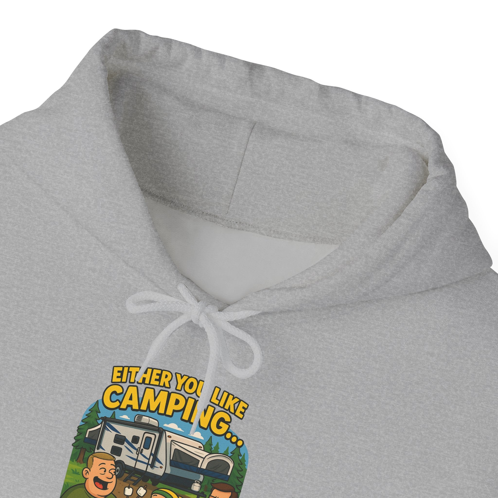 Camping Adventure Unisex Heavy Blend™ Hooded Sweatshirt