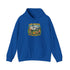 Campfire Adventure Hoodie with Retro Design, Cozy Gift for Outdoor Lovers, Perfect for Camping, Road Trips, and Casual Wear