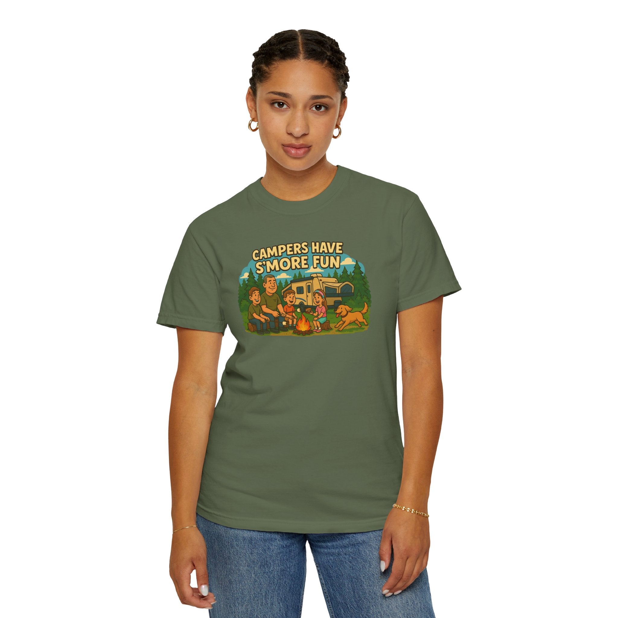 Camping T-Shirt for Outdoor Lovers, Perfect Gift for Campers, Adventure Tee, Vacation Shirt, Summer Fun Merchandise