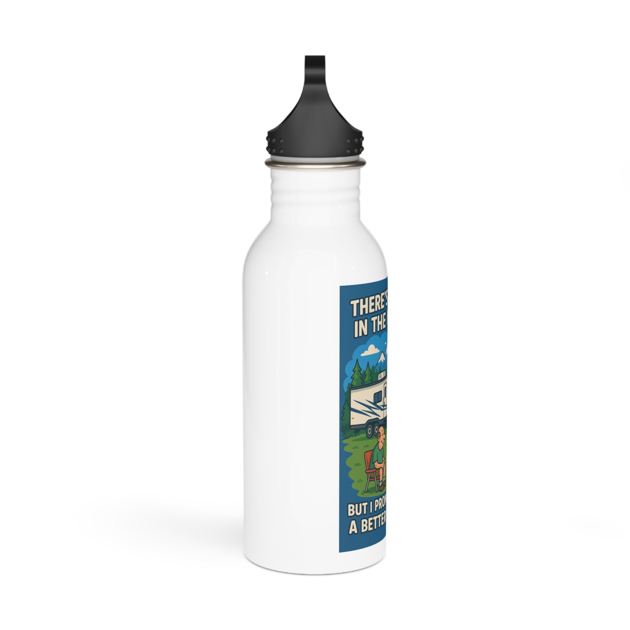 Outdoor Adventure Water Bottle - Camping Gear, Hiking Supplies, Eco-Friendly Drinkware, Portable Flask, Gift for Nature Lovers