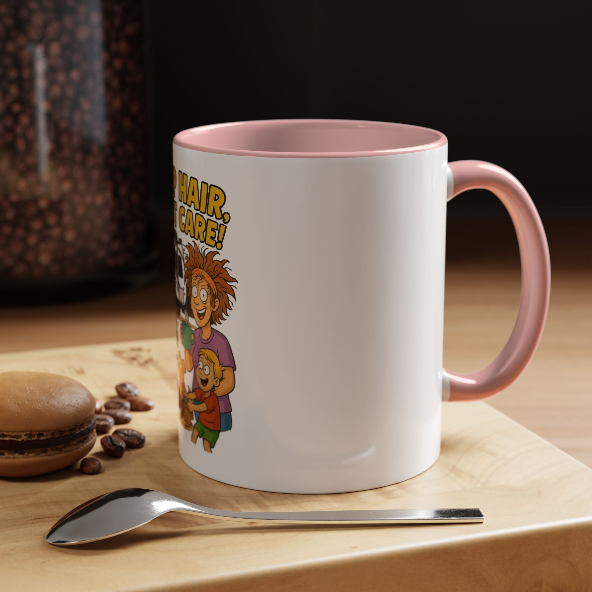 Camp Hair Coffee Mug, Funny Mug for Campers, Outdoor Lover Gift, Family Camping Mug, Humorous Coffee Cup