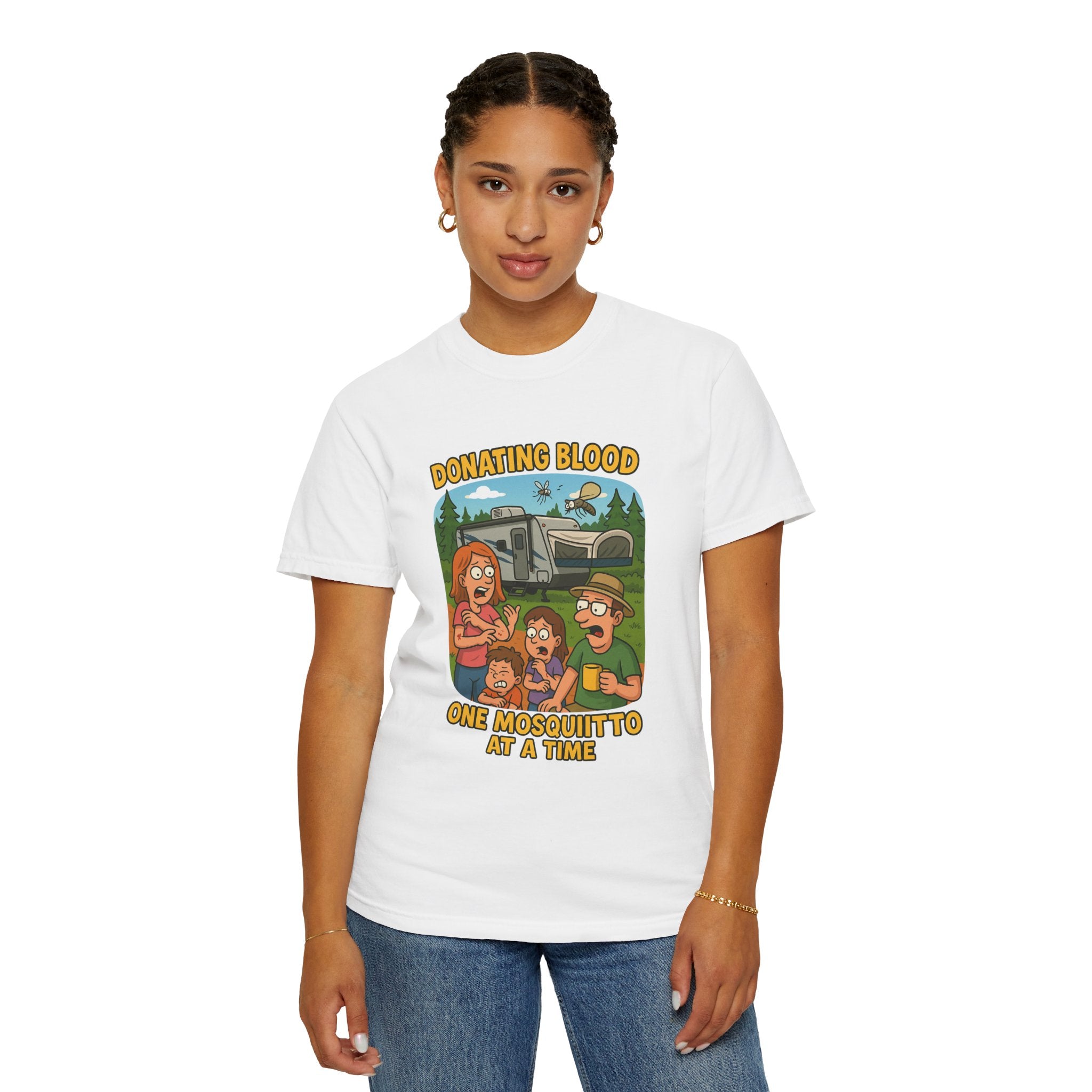 Playful Donation Humor Tee for Blood Donors, Perfect for Fundraisers, Special Events, Gifts, and Everyday Wear