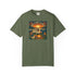Home Is Where You Park T-shirt - Unisex Garment-Dyed Tee for Campers, Adventure Lovers, Outdoor Enthusiasts, Gift Idea
