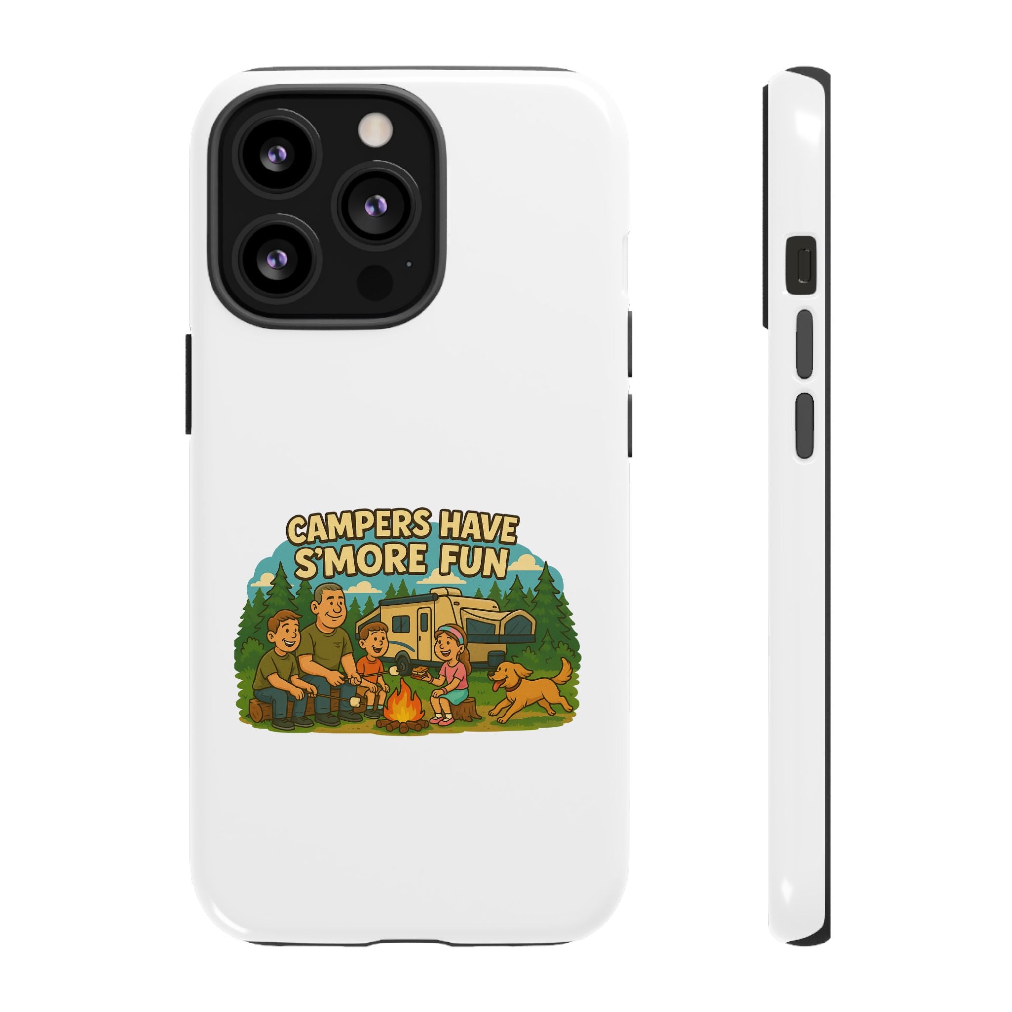 Tough Cases - Campers have S'more fun