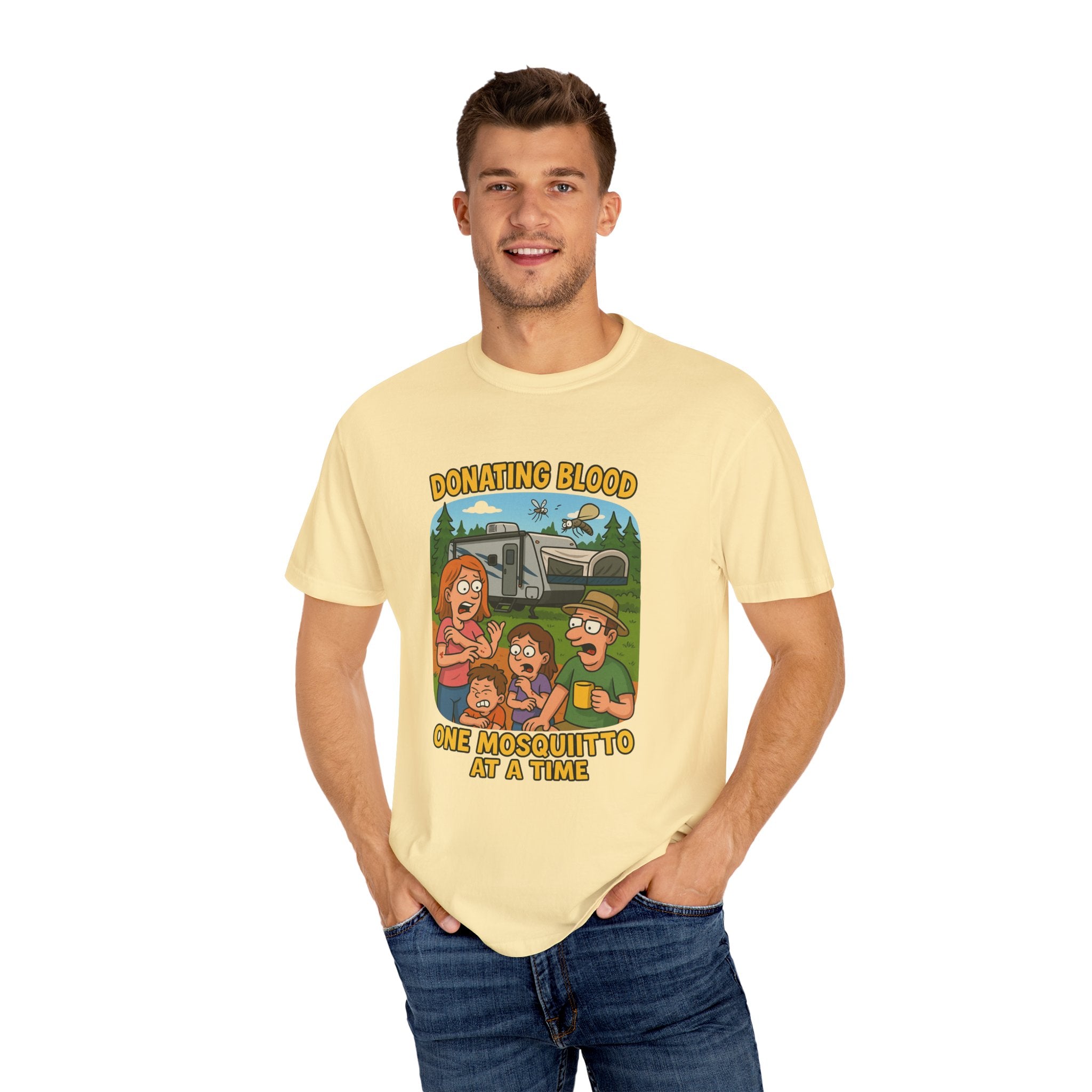 Playful Donation Humor Tee for Blood Donors, Perfect for Fundraisers, Special Events, Gifts, and Everyday Wear
