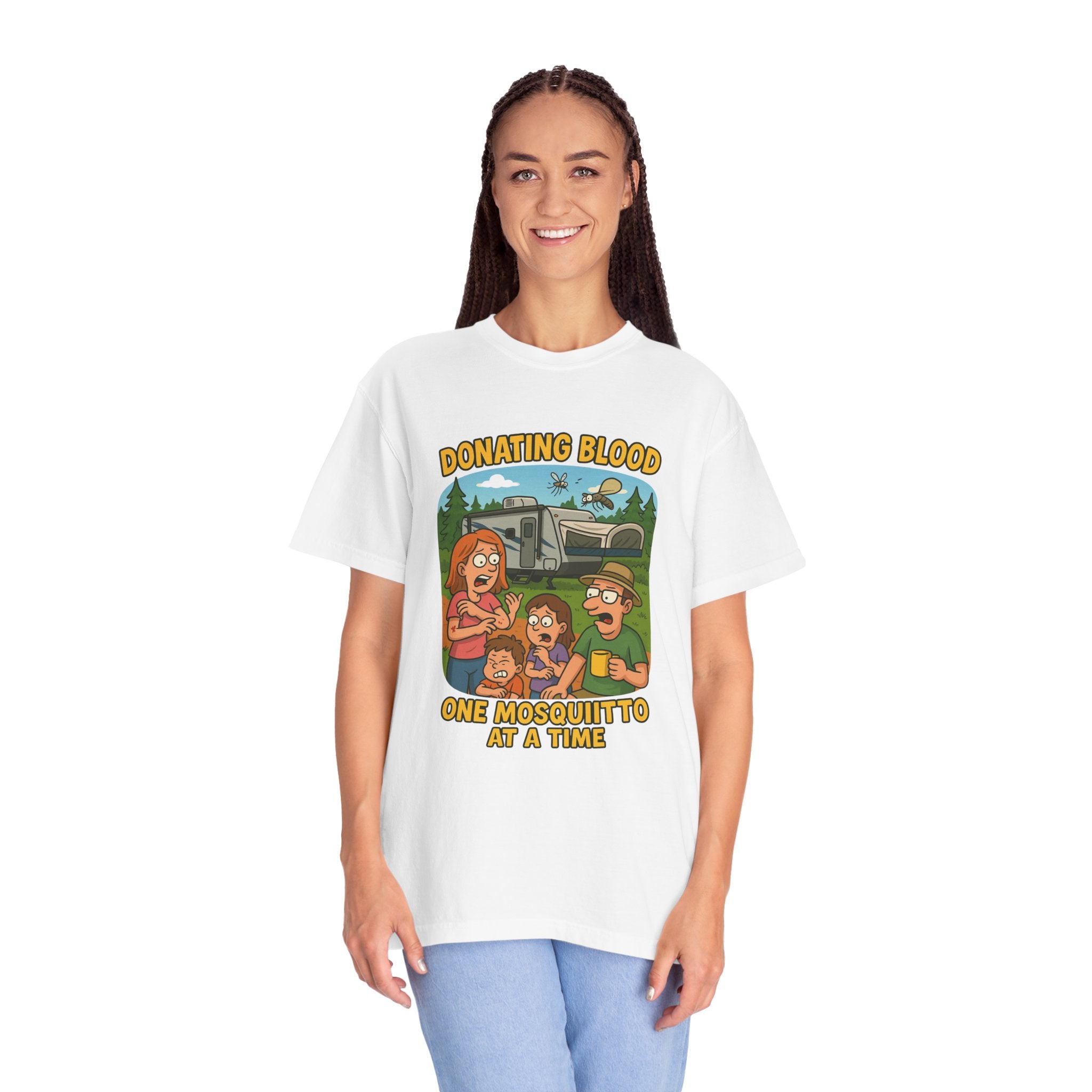 Playful Donation Humor Tee for Blood Donors, Perfect for Fundraisers, Special Events, Gifts, and Everyday Wear