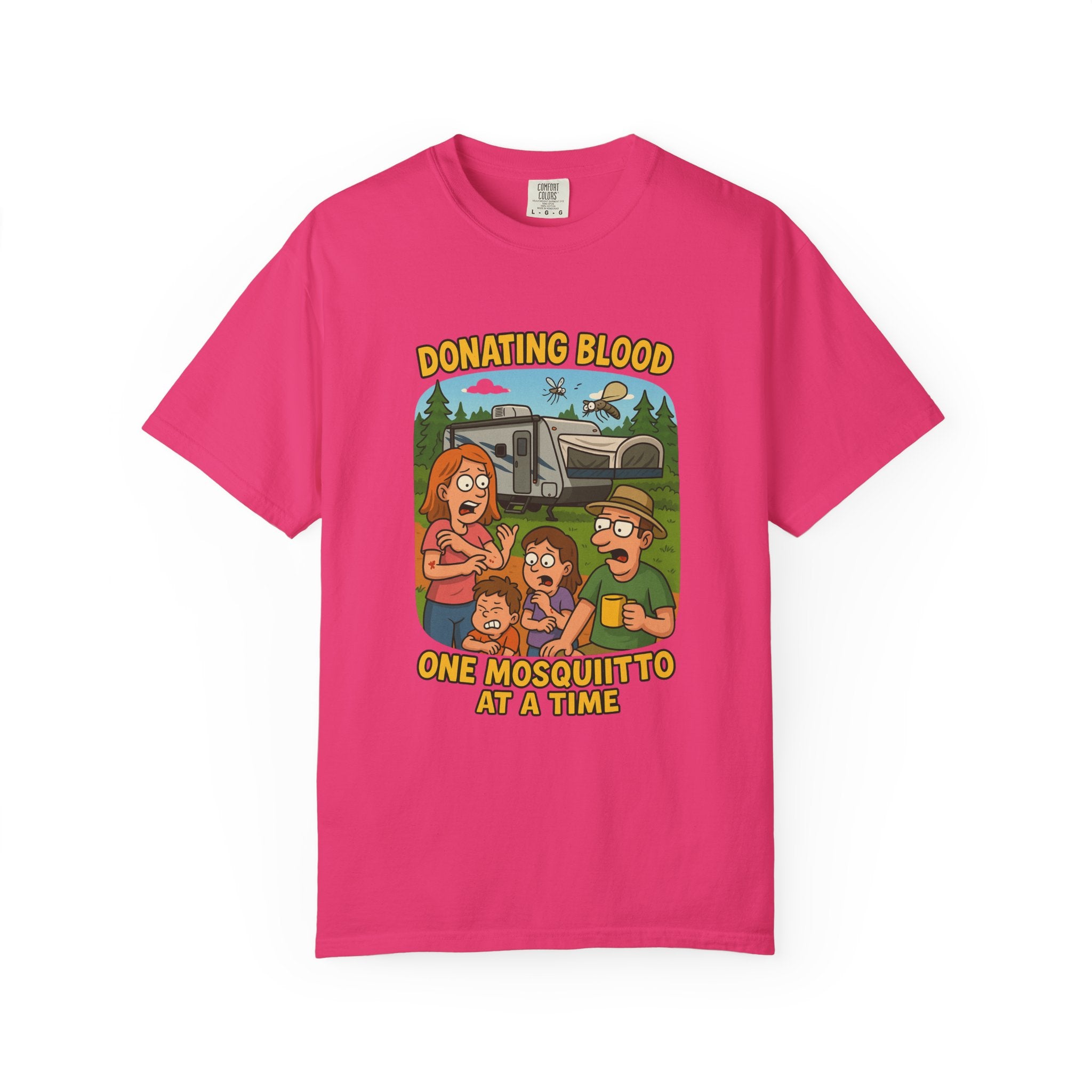 Playful Donation Humor Tee for Blood Donors, Perfect for Fundraisers, Special Events, Gifts, and Everyday Wear