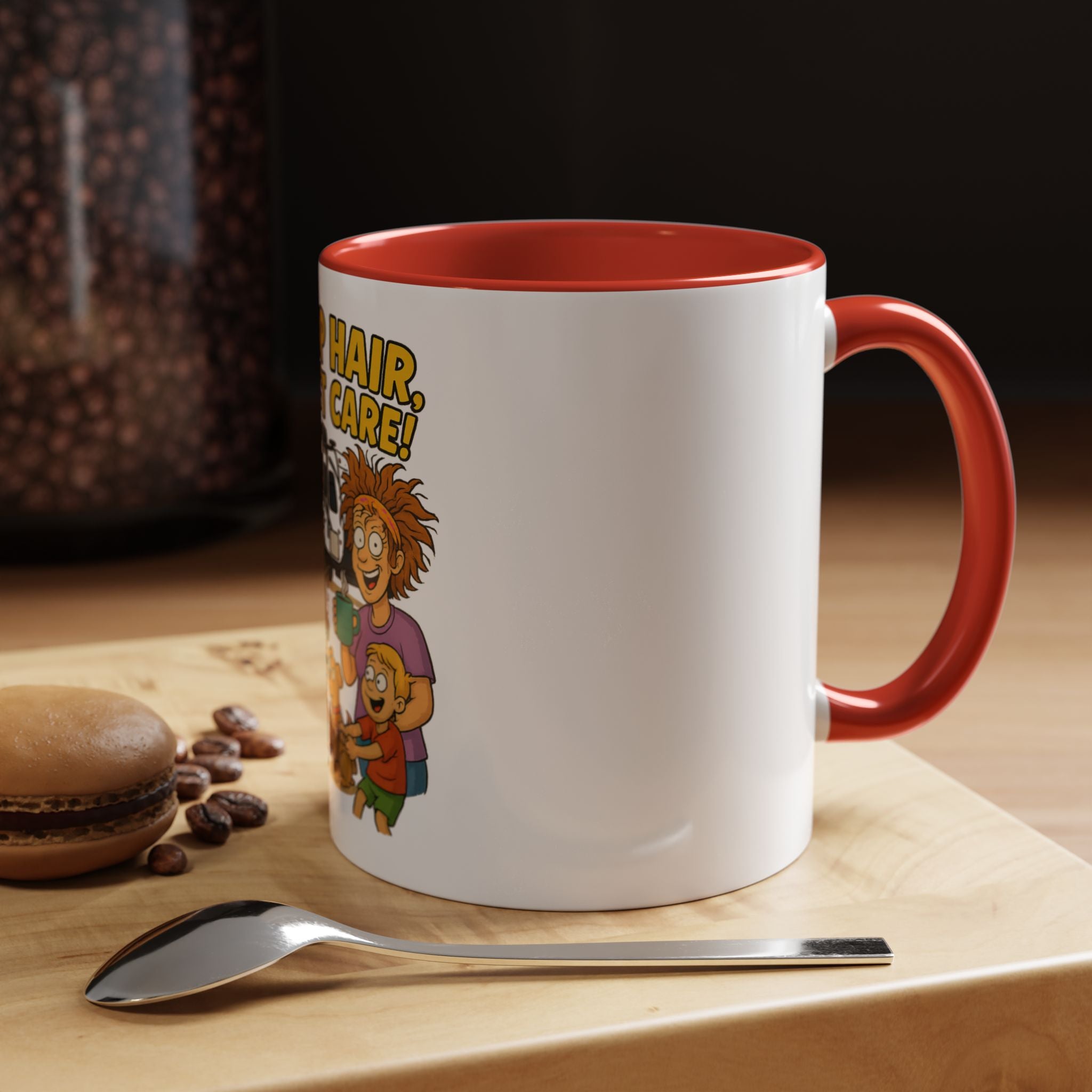 Camp Hair Coffee Mug, Funny Mug for Campers, Outdoor Lover Gift, Family Camping Mug, Humorous Coffee Cup