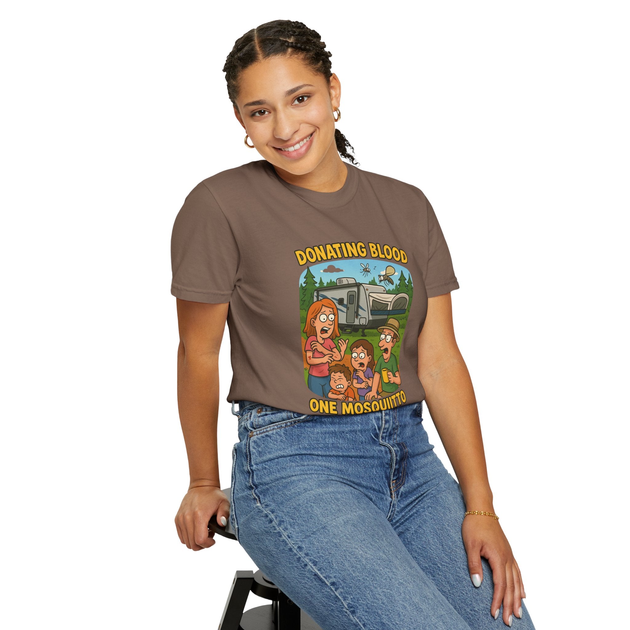 Playful Donation Humor Tee for Blood Donors, Perfect for Fundraisers, Special Events, Gifts, and Everyday Wear