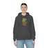Camping Forecast Graphic Hoodie, Unisex Heavy Blend Sweatshirt, Outdoor Apparel, Weekend Getaway Gift, Nature Lover Clothing