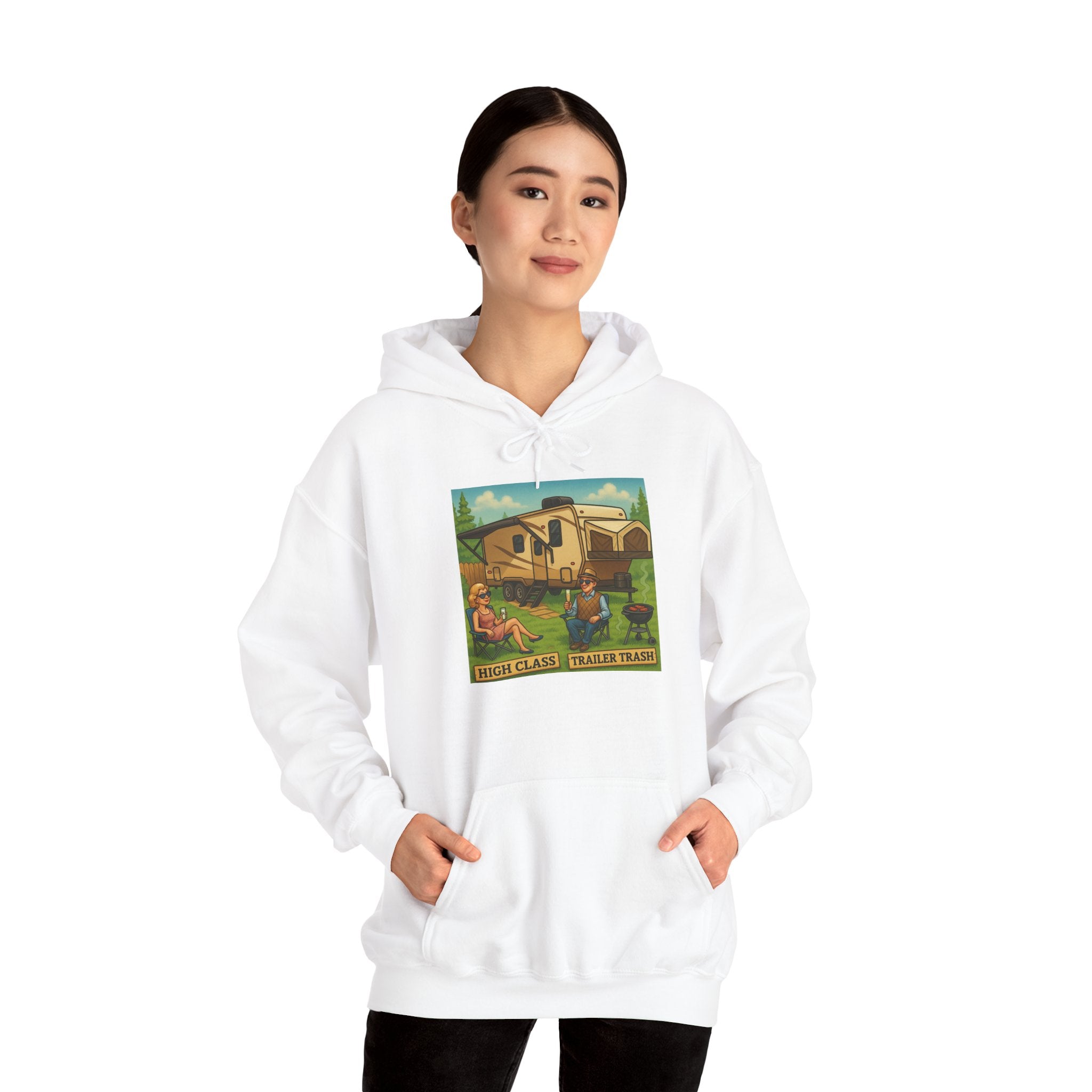 Italian Farm Scene Hoodie – Cozy Unisex Heavy Blend Sweatshirt
