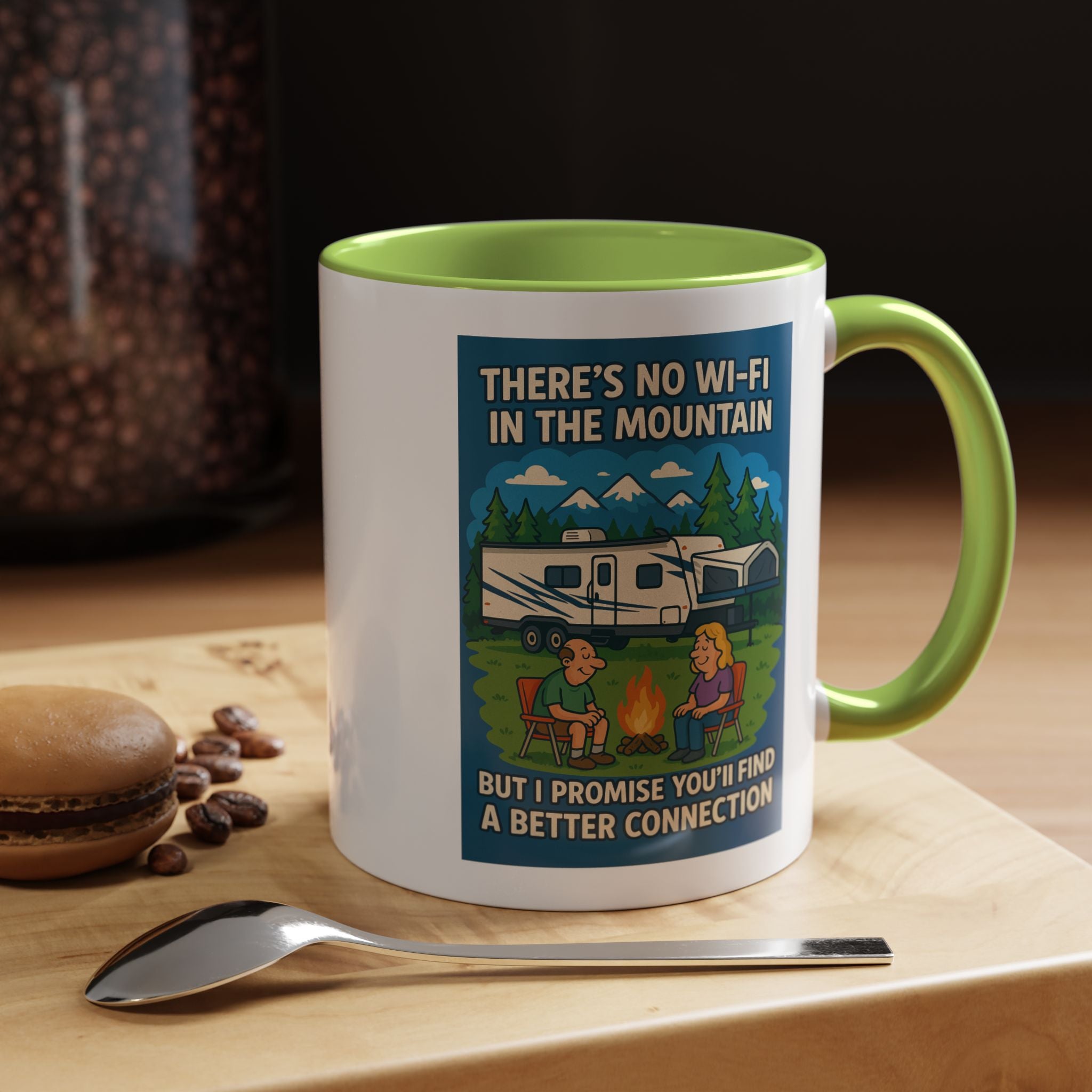 Nature Connection Coffee Mug - Adventure, Camping, Outdoor Gift, Travel Mug, Hiking Coffee Cup