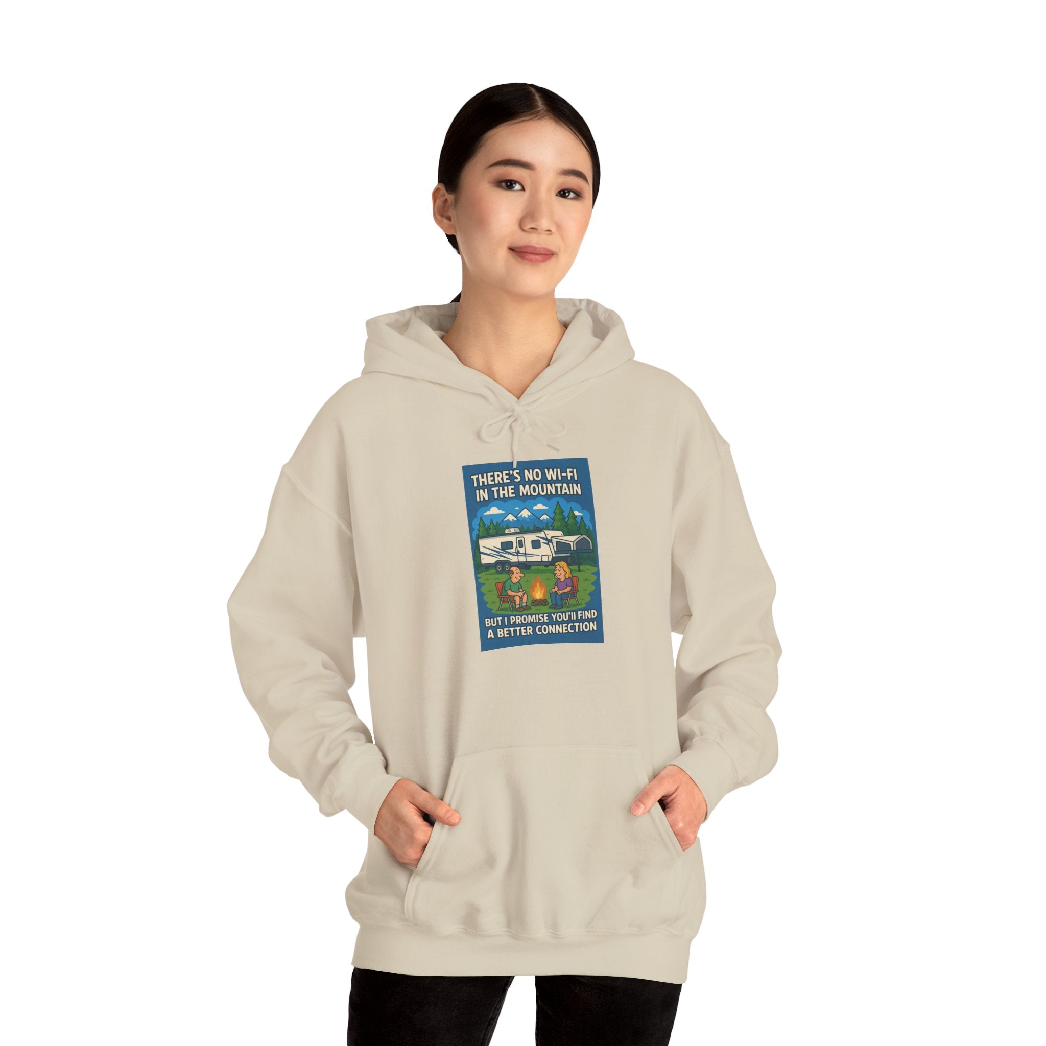 Mountain Connection Unisex Hooded Sweatshirt | Cozy Gift for Nature Lovers | Perfect for Camping, Hiking, Outdoor Adventures, and [...]