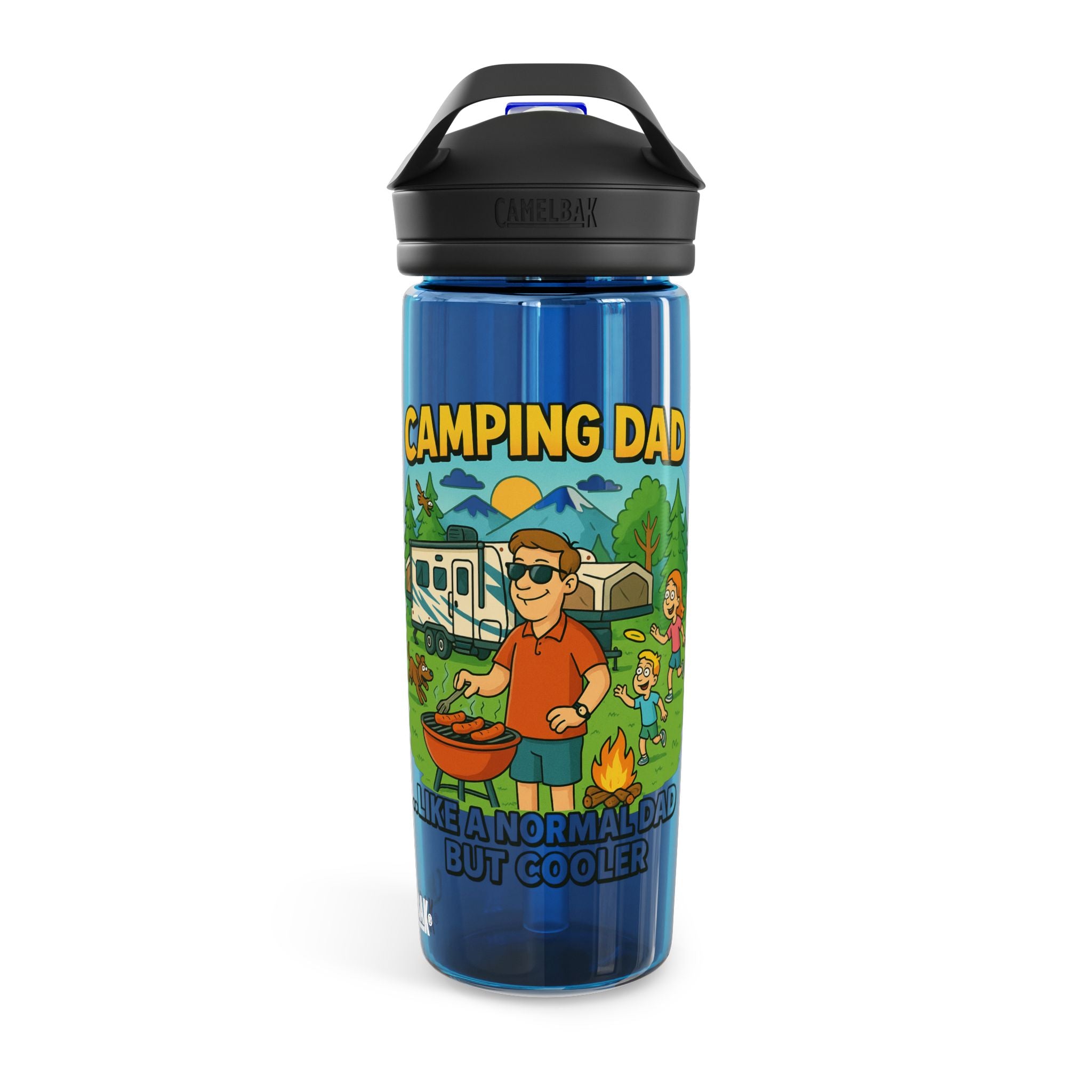 Camping Dad Water Bottle - Eddy® 20oz/25oz