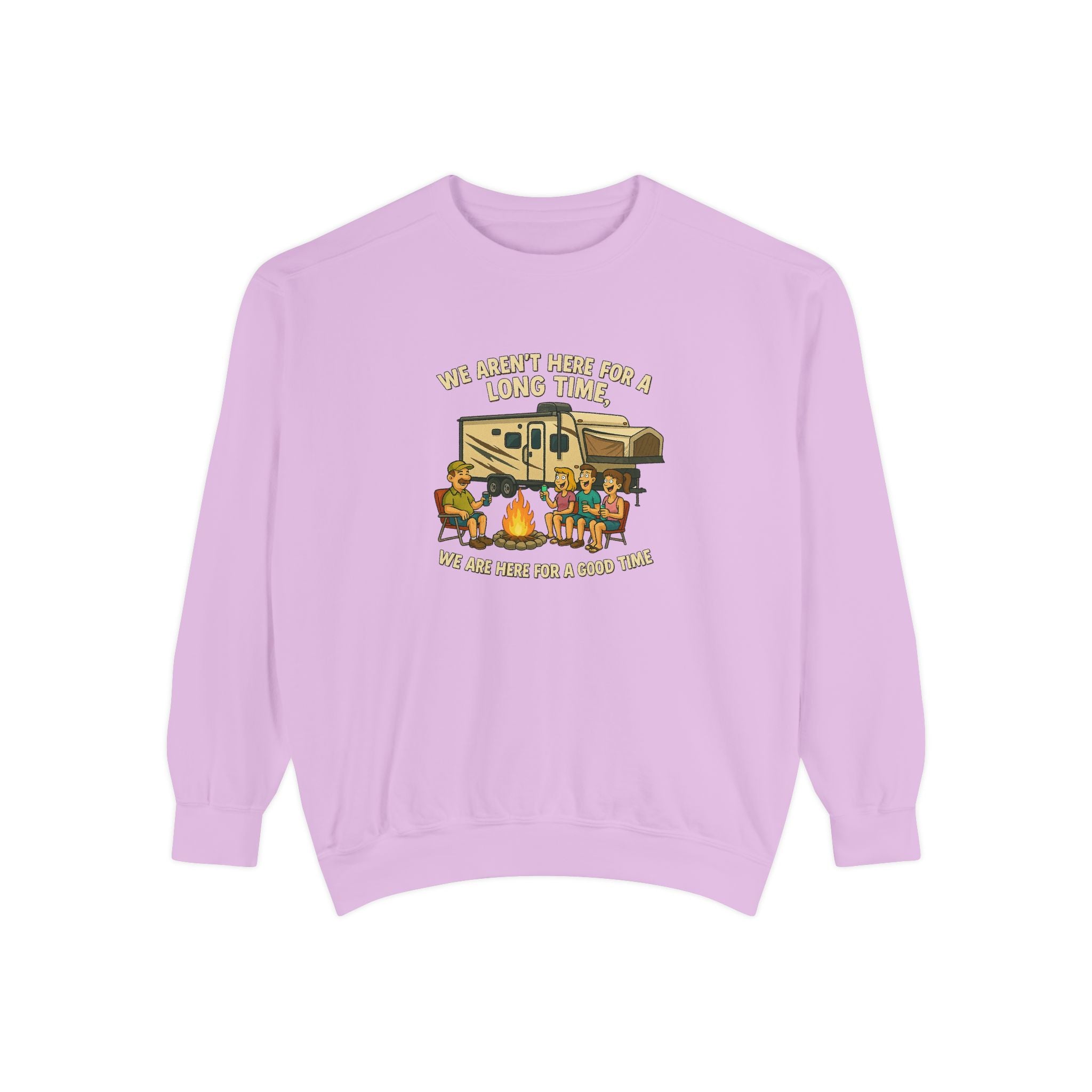 Camping Adventure Unisex Sweatshirt - Perfect for Outdoor Lovers