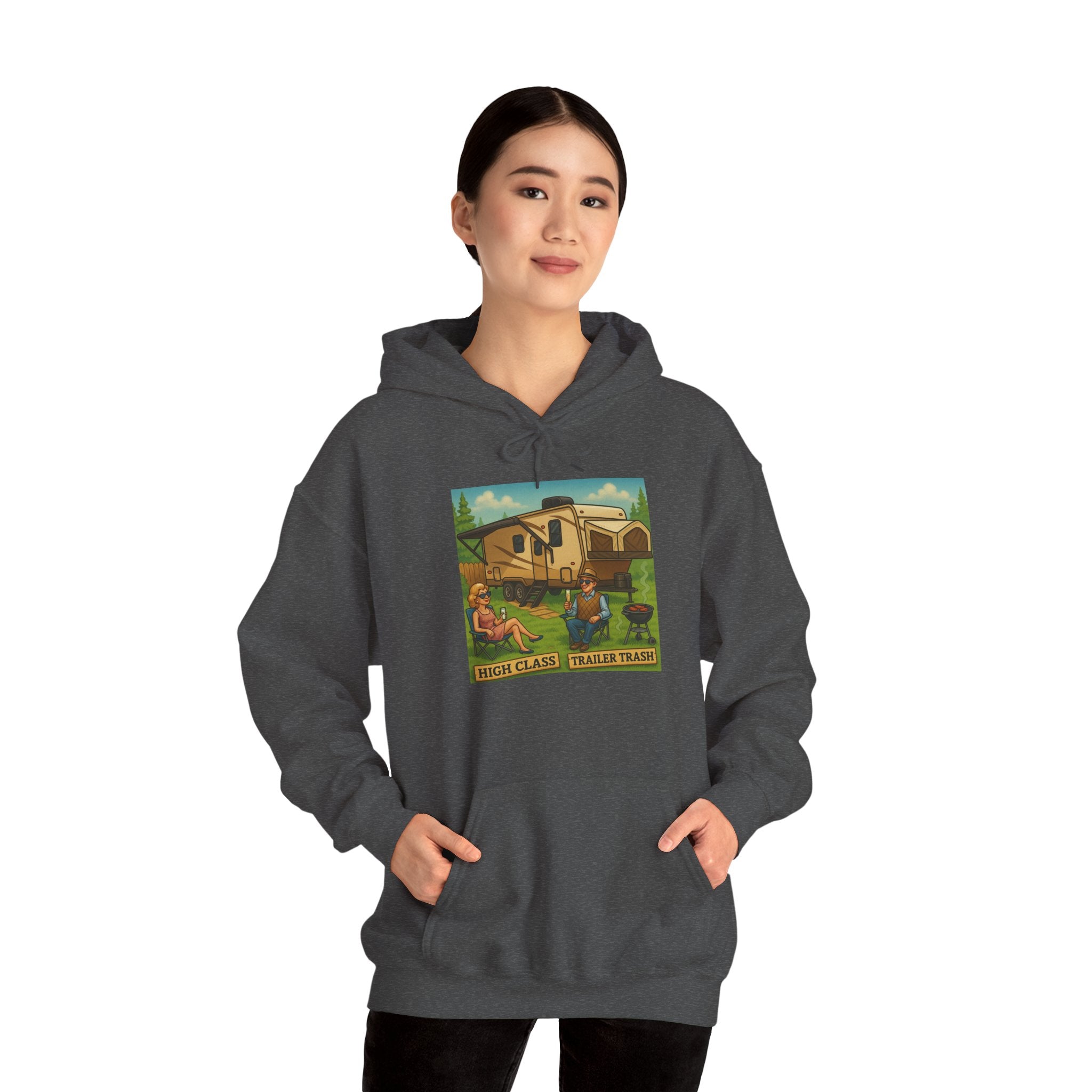 Italian Farm Scene Hoodie – Cozy Unisex Heavy Blend Sweatshirt