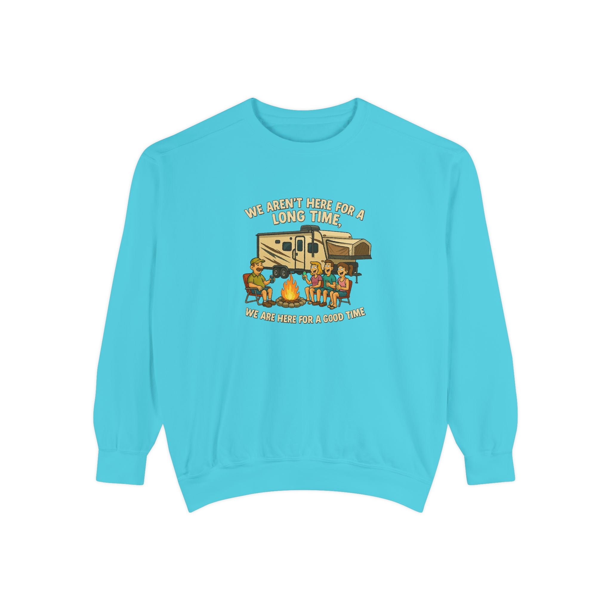 Camping Adventure Unisex Sweatshirt - Perfect for Outdoor Lovers