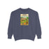 Camping Adventure Sweatshirt, Unisex Garment-DyedPullover, Cozy Casual Wear, Outdoor Enthusiast Gift, Camping Trip Apparel