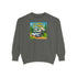 Unisex Garment-Dyed Sweatshirt - I go where I am towed