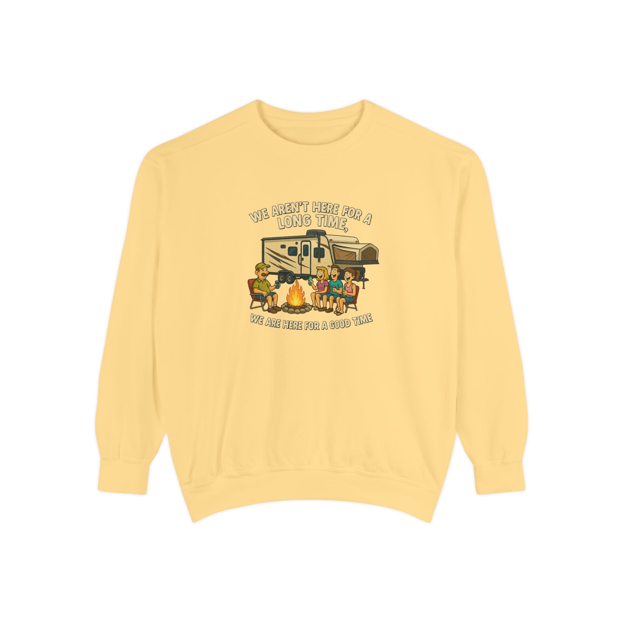 Camping Adventure Unisex Sweatshirt - Perfect for Outdoor Lovers
