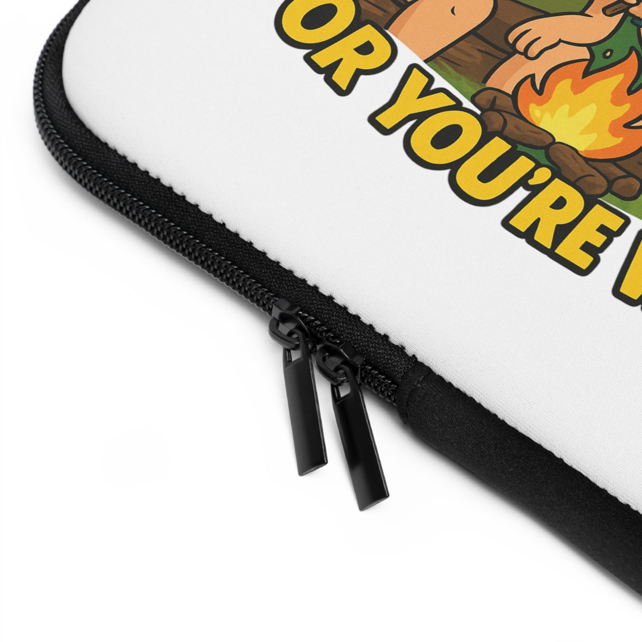 Camping Vibes Laptop Sleeve - Either You Like Camping or You're Wrong