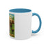 High Class Trailer Trash Coffee Mug - Fun Campfire Ceramic Tea Cup