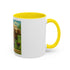 High Class Trailer Trash Coffee Mug - Fun Campfire Ceramic Tea Cup