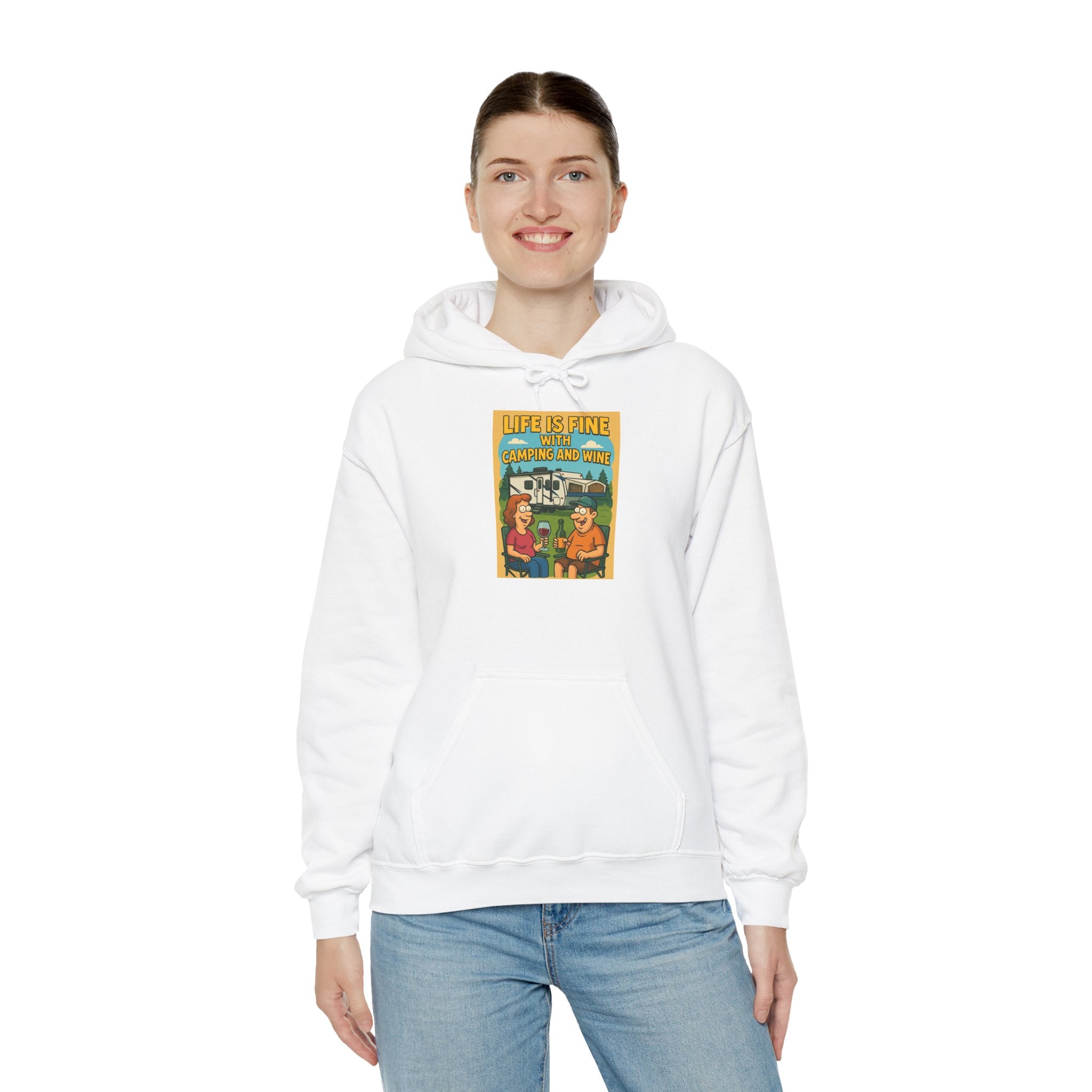 Retro Graphic Hooded Sweatshirt, Cozy Unisex Hoodie for Casual Days, Perfect Gift for Friends, Fall and Winter Fashion