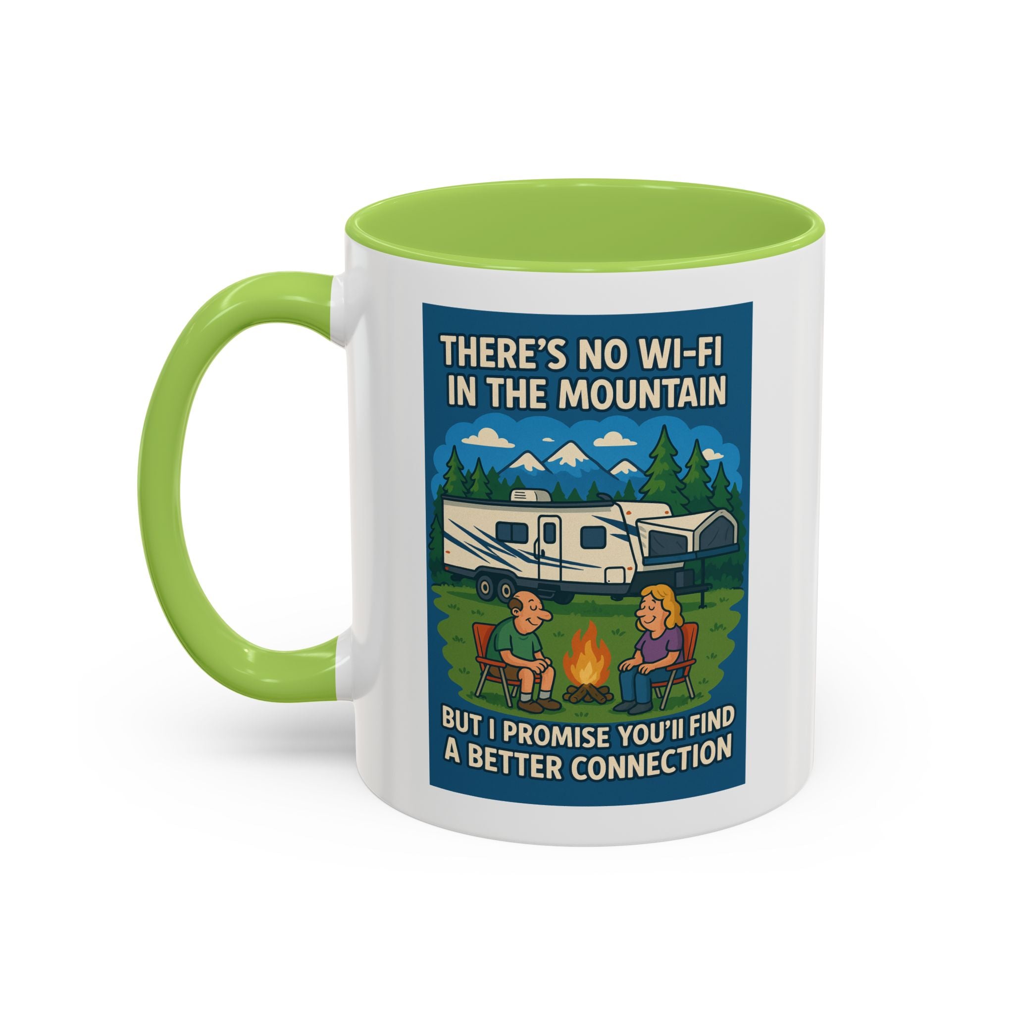 Nature Connection Coffee Mug - Adventure, Camping, Outdoor Gift, Travel Mug, Hiking Coffee Cup
