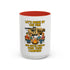 Campfire Accent Coffee Mug, Camping Gift, Outdoor Adventure Mug, RV Lovers Coffee Cup, Relaxing by the Fire