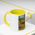 High Class Trailer Trash Coffee Mug - Fun Campfire Ceramic Tea Cup